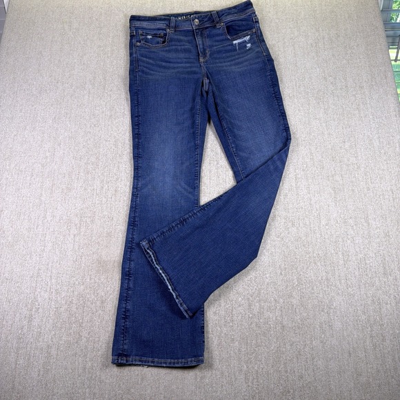 American Eagle Outfitters Denim - American Eagle Jeans Women Size 8R Kick Boot Next Level Stretch Cowgirl Flare